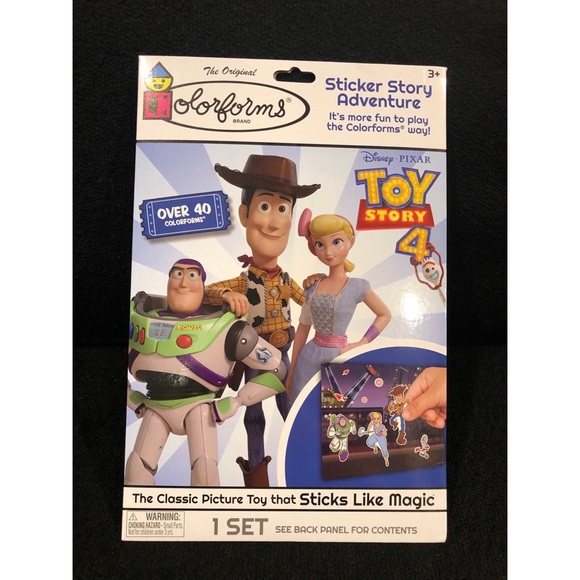 Colorforms | Other | Toy Story 4 Colorforms Color Forms Sticker Set ...